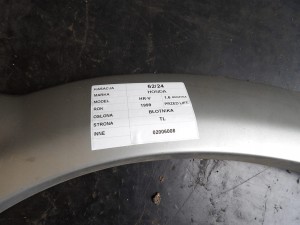 Honda HR-V osłona błotnika tylna lewa 02006008