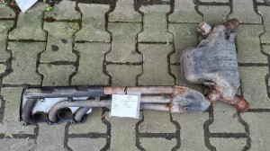 Honda GL 1500 Goldwing 88-01 Kolektor wydechowy