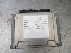 Honda Civic VII 1,7 CDTI komputer 0281010419 8973155087