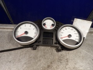 Peugeot 206+ zegary, liczniki 9666637180 MMGZ-CMBT3-CEM00 AZW083F6J