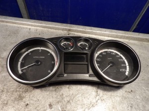 Peugeot 308 zegary, liczniki 9666649080 503001550338 MMSE-CMBT7C1-CEM00