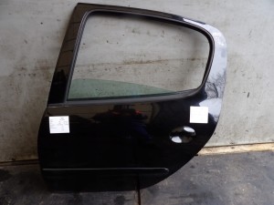 Peugeot 206 drzwi tylne lewe HB 5D lak. KTV lift