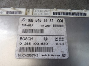 Mercedes A klasa W168 komputer sterownik 1685453532 0265109630