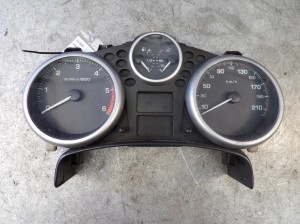 Peugeot 207 zegary, liczniki 9662904680