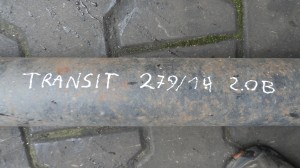 Ford Transit III 2.0 B wał napędowy