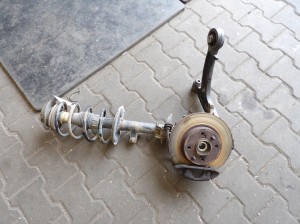 Fiat Panda II zawieszenie przednie lewe