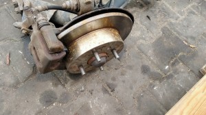 Honda Civic VII zawieszenie tylne prawe