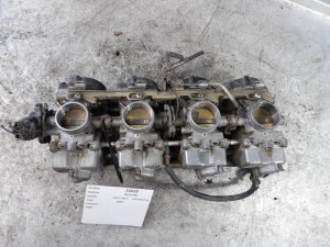 Suzuki GSX 750F gaźniki, przepustnice