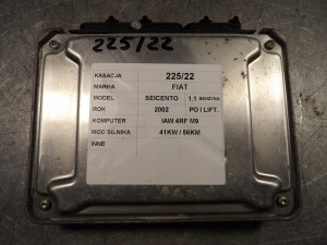 Komputer Fiat Seicento 1,1B 55187372 61600.627.05