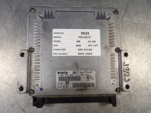 Komputer Peugeot 406 0281010252 9635158180
