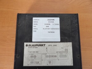 Wzmacniacz Blaupunkt Autobus Scania 7607005302
