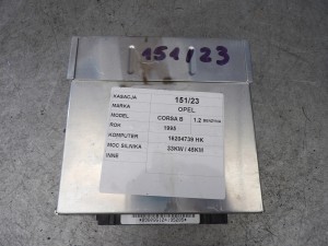 Komputer, sterownik Opel Corsa B 1,2B 16204739HK